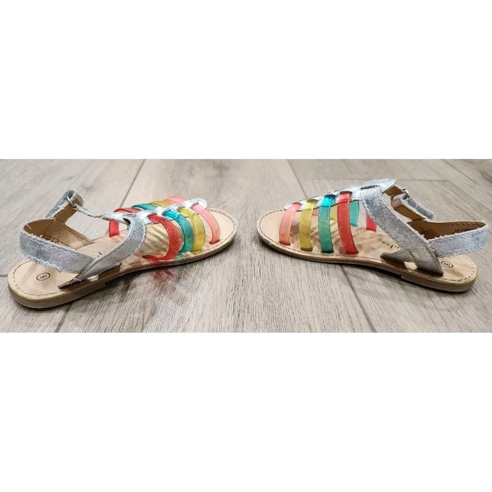 Koala‎ Kids Girls Rainbow Sandals Size 8